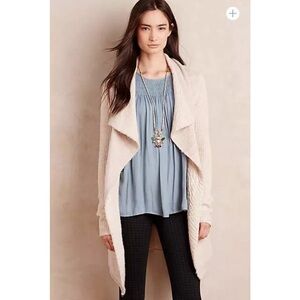 Anthropologie x La Fée Verte Drape Cardigan